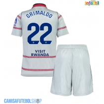 Camisa de time de futebol Atletico Madrid Alejandro Grimaldo #22 Replicas 3º Equipamento Infantil 2026-27 Manga Curta (+ Calças curtas)